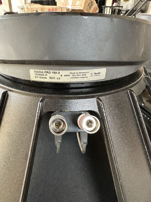 Оригинальные динамики Eminece Sigma Pro18A-2