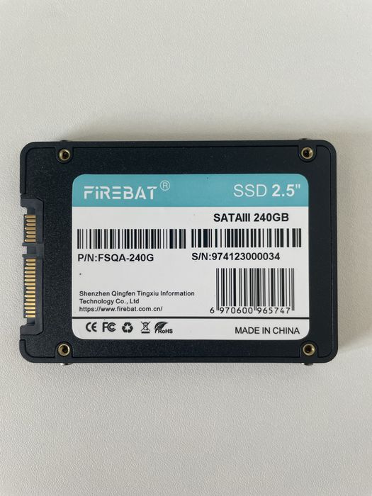 SSD Firebat 2.5" SATA III 240GB