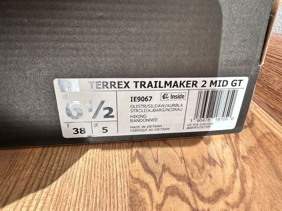 Зимние ботинки Adidas TERREX TRAILMAKER 2.0 MID GORE-TEX