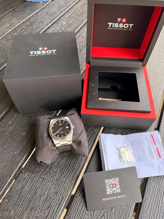 Tissot PRX Powermatic 80 - 40mm - Black Dial - FULL BOX