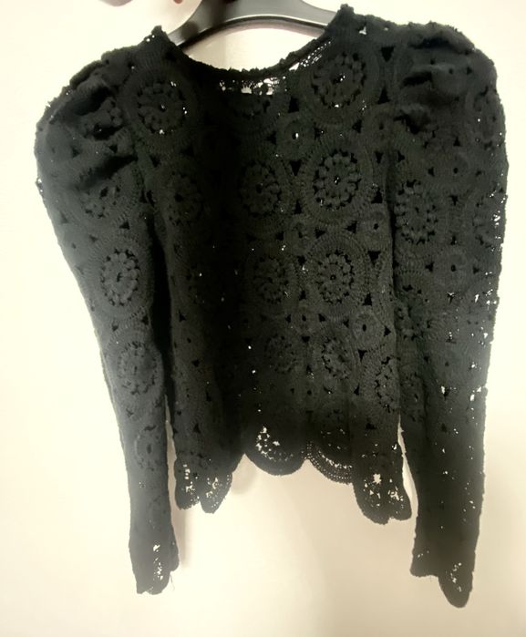 Bluza neagra ZARA, marimea S
