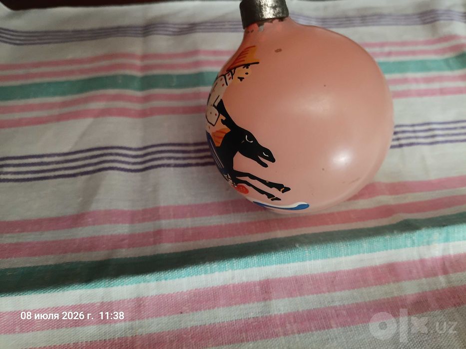 Коллекционная старинная елочная игрушка