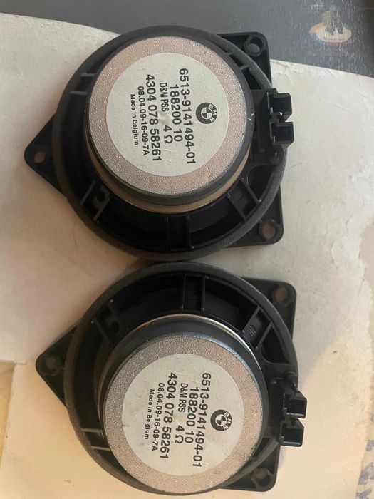 SET BOXE AUDIO  (fata+spate) - BMW serie1 E 80