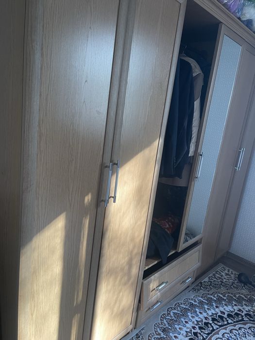 Огромный шкаф для одежд и хранение