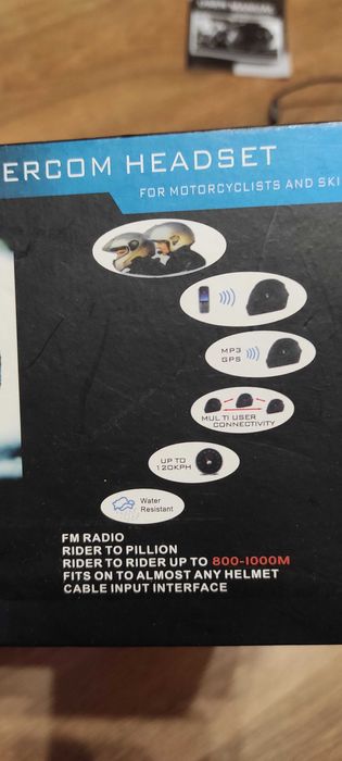 Bluetooth интерком за каска