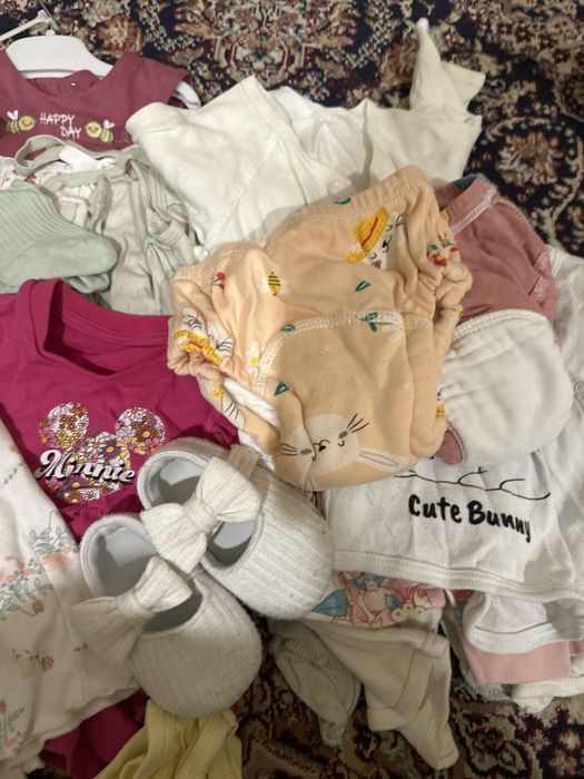 Пакет вещей для девочки 0-6месяцев