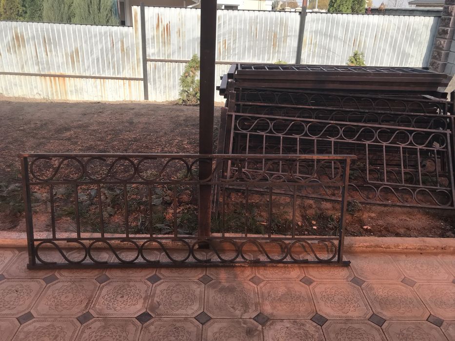 Забор Ограждение металическое