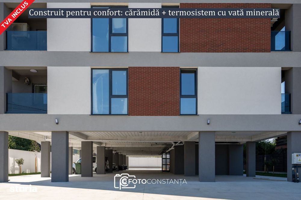 #TVA și parcare incluse: Bloc din cărămidă | Încălzire în pardoseală