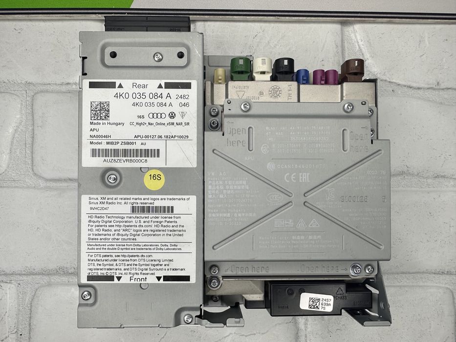 Медиа модул компютър AUDI A6 A7 A8 4K0035084A