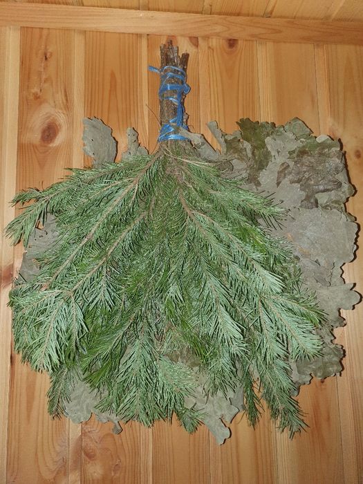 Веник банный дубово-пихтовый