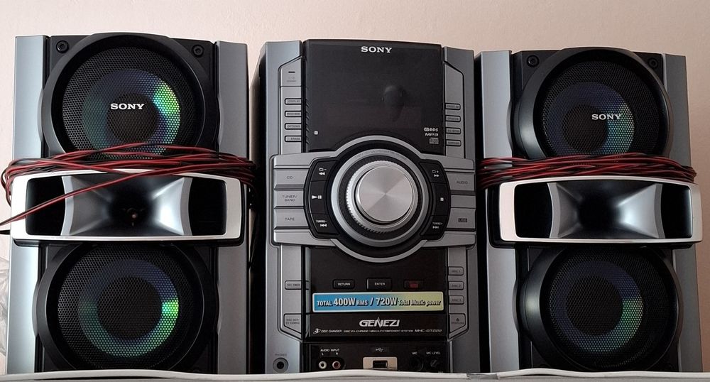 Sony Mhc gt 222 schimb cu JBL