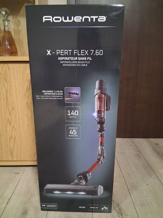 Чисто нова безкабелна прахосмукачка Rowenta