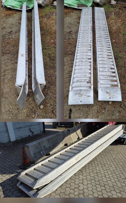 Rampe aluminiu uzate in conditii bune