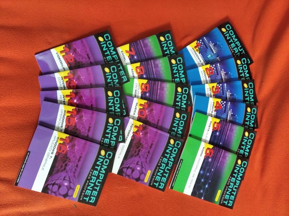 Computer și internet fara profesor,curs complet și CD Rom,curs gratuit