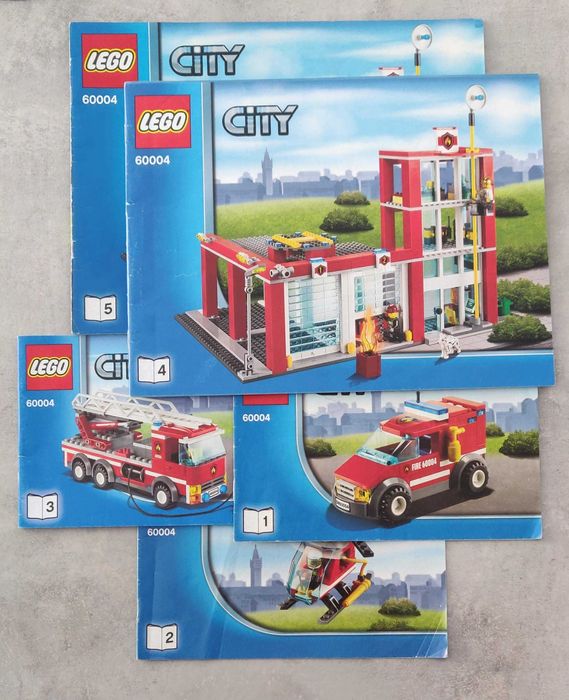 Vand lego city 60004 - Statia de pompieri