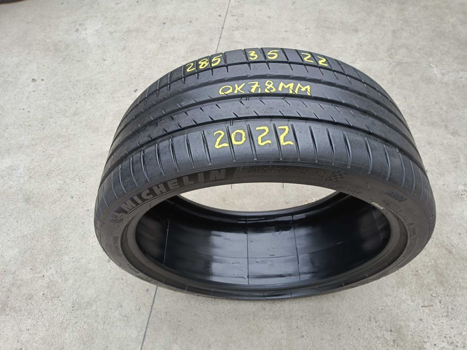 O anvelopa vara 285 35 22 michelin pilot sport 4S cu 7,8 mm dot 2022