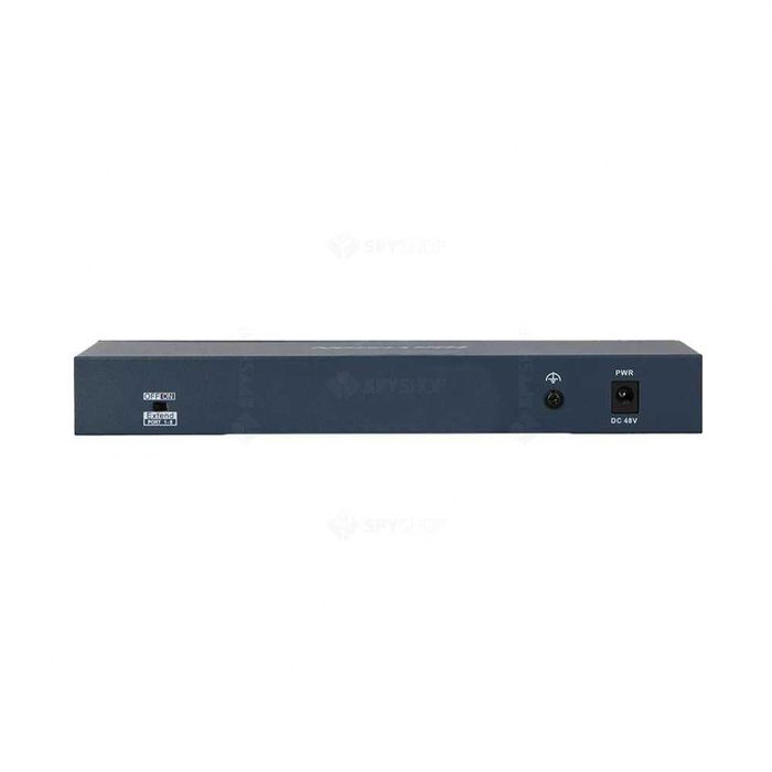 Switch 8 porturi PoE Hikvision DS-3E0310P-E/M(B) 2 porturi Gigabit Uplink, 80W Nou Garantie