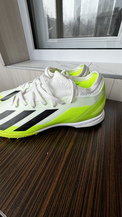 оригинальные футбольные бутсы сороконожки Adidas Crazy Fast !!!