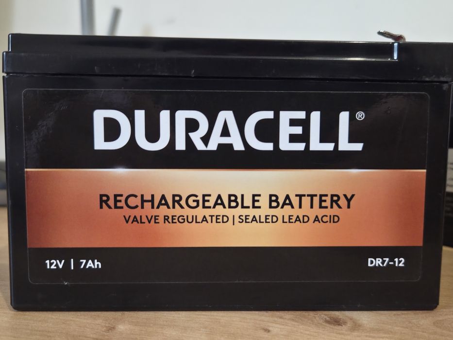 Duracell DR7-12 12V 7Ah – Acumulator VRLA Sigilat (2 bucăți disponibile)