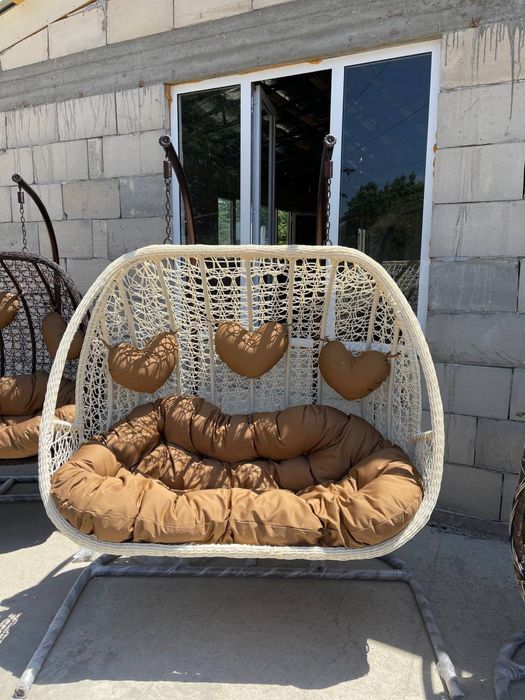 Kachelya Rotang | Toqilgan Mebel | Качеля Ротанг | Плетёная Мебель