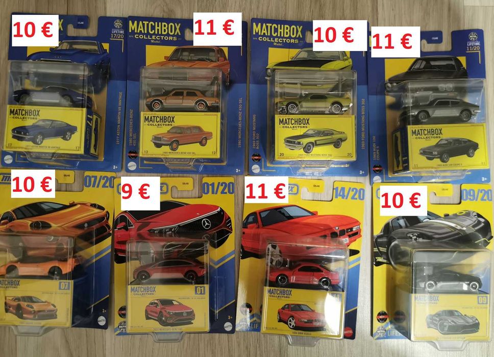 Hot Wheels BMW, Mercedes