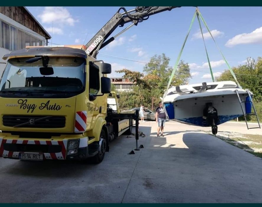 Servicii / inchirieri macara  10 t si transport
