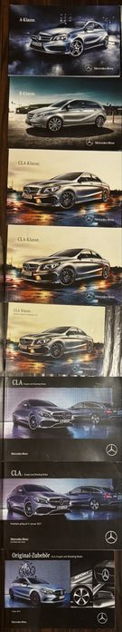 Оригинални немски Mercdes колекционерски каталози списания C E S G SL