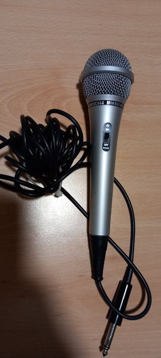 Микрофон с кабел и жак