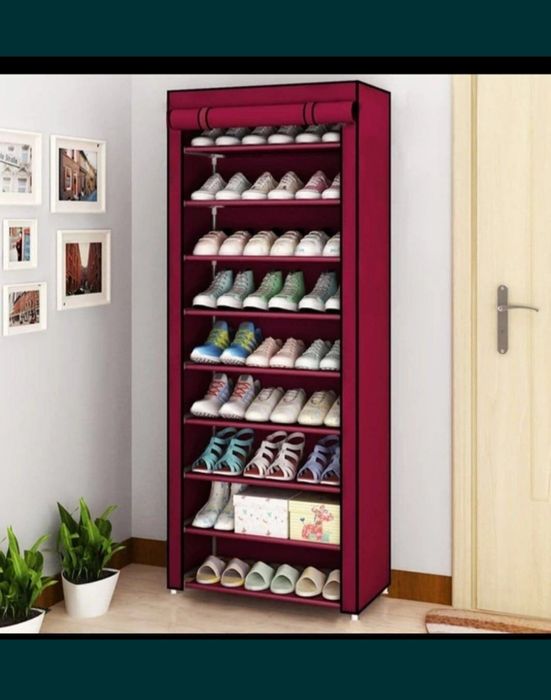 Poyabzal saqlash uchun shkaf 9 qavatli