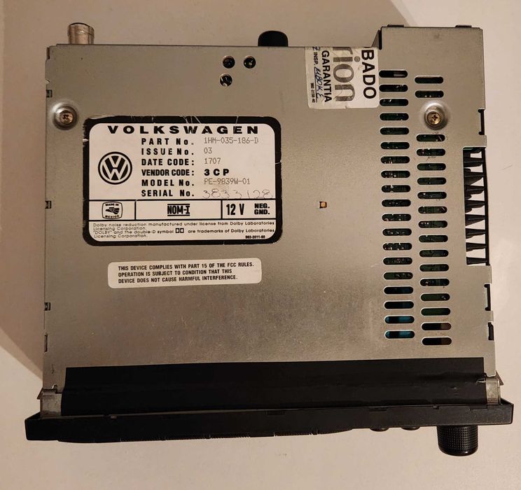 Radio Casetofon VW Gamma 3 Premium Audio