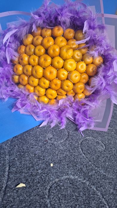 Mandarin Buketlar Kapalakli Buketlar