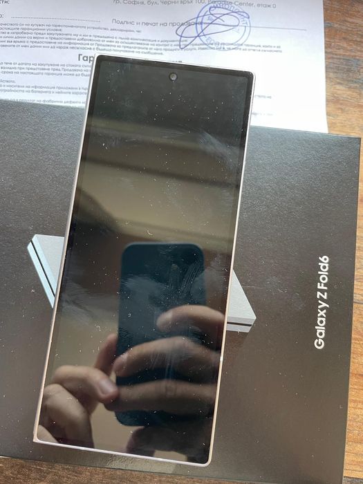 Samsung fold 6 silver