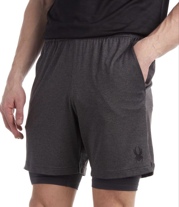 Spyder Athletic Shorts Dark Grey 2XL