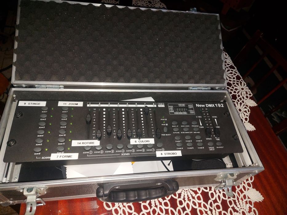 Consola lumini  Dmx 192  16 canale