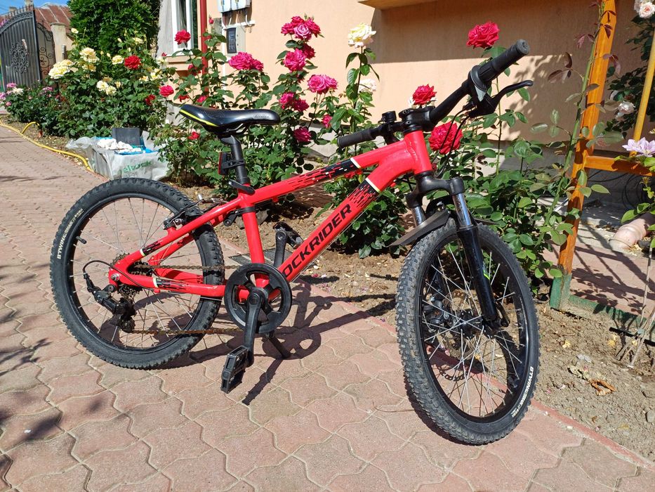 Bicicletă MTB Rockrider ST900 20" Roșu