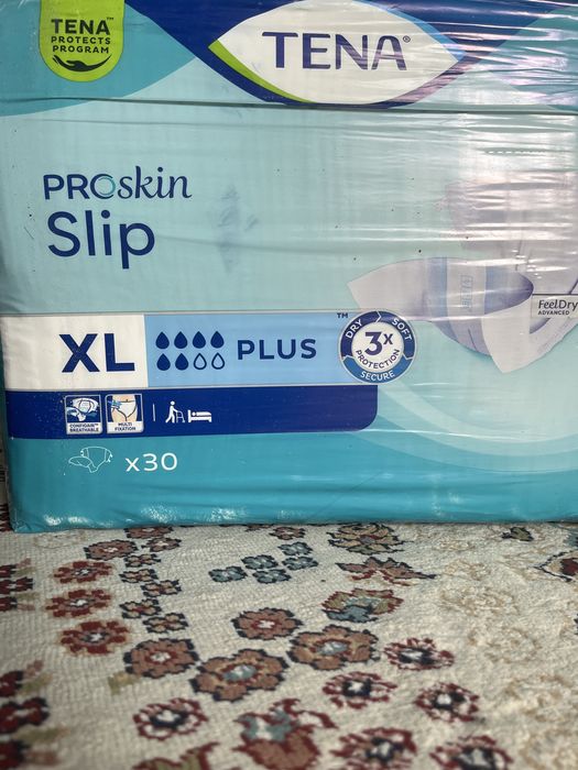 Продам подгузники TENA XL Pro Skin Slip