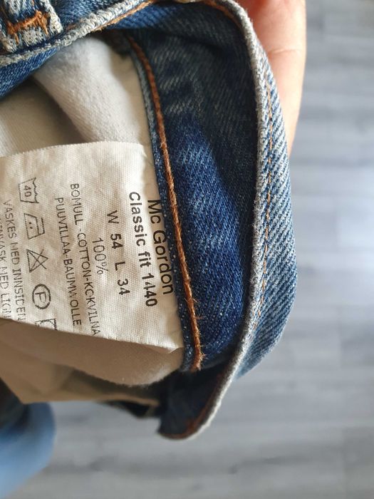 MARIME MARE - Blugi McGORDON barbati - Marime W54 L34 (Talie 140 cm)