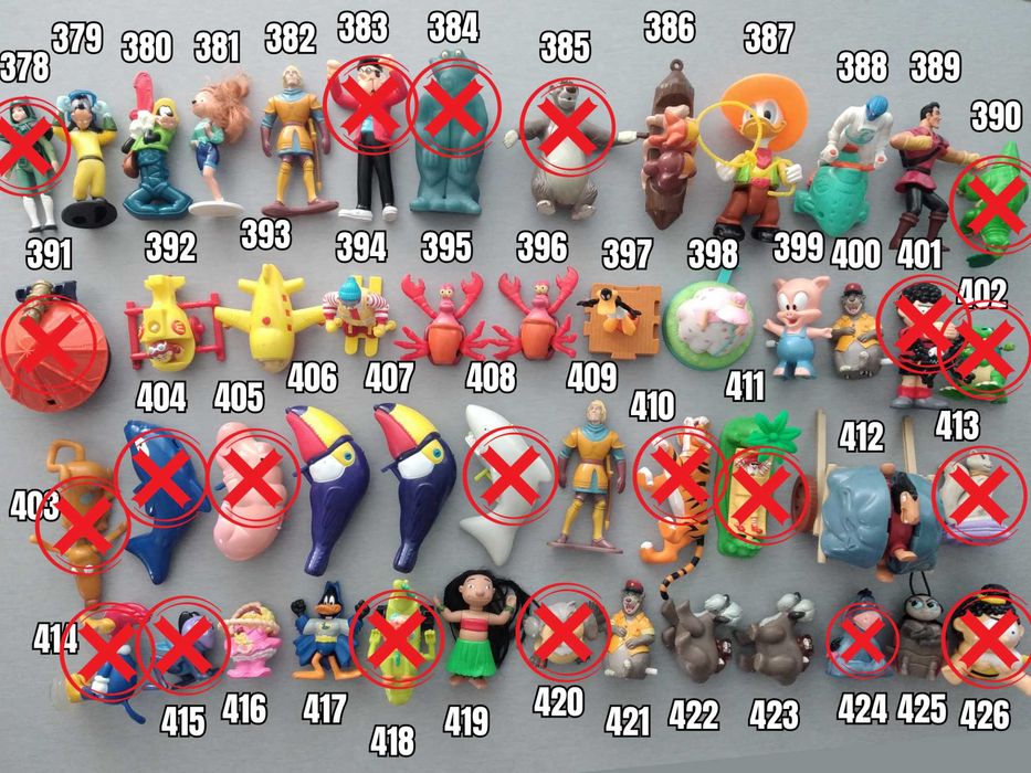 McDonalds Toys Макдоналдс Играчки от 90те 00те Винтидж Колекционерски