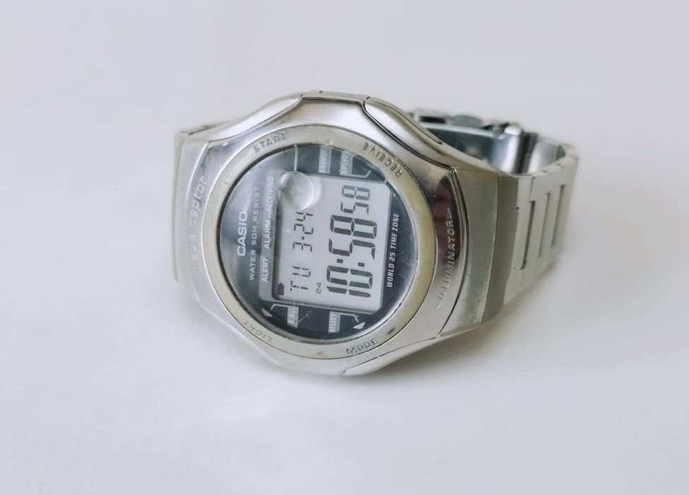 Ceas vechi Casio Wave Ceptor WV-56h, modul 2586