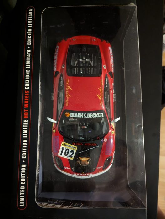 Macheta 1:18 Hotwheels  Elite Ferarri Modena Racing