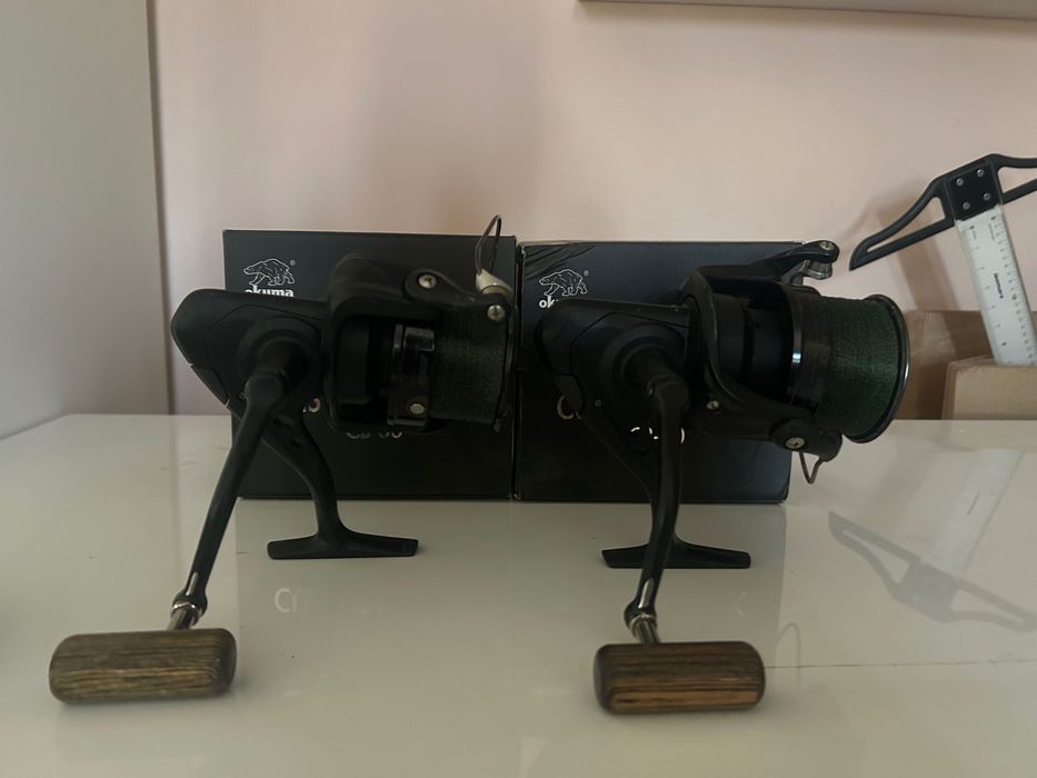 2 mulinete okuma custom black de 6000