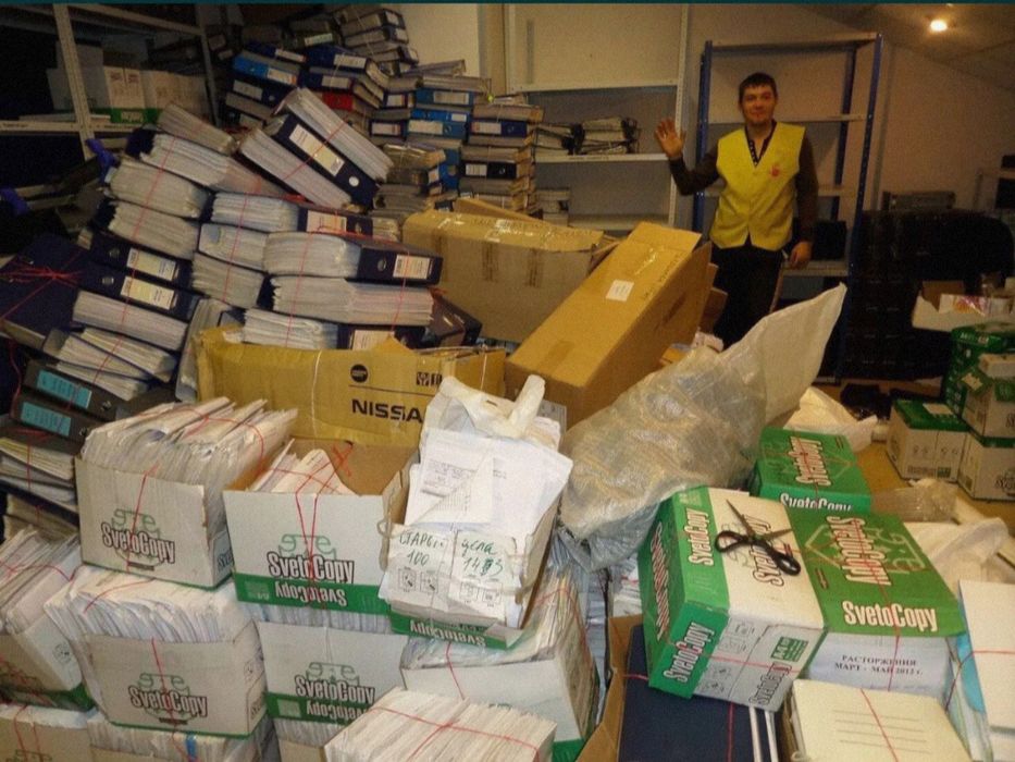 Makulatura Oq Qog'oz Perabotka