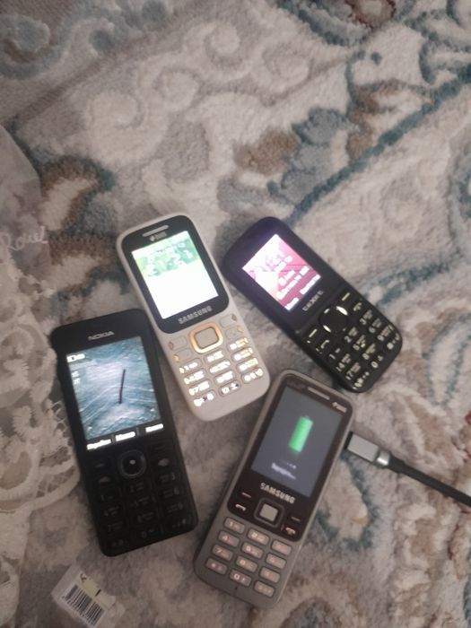 Нокиа ұсталған,4 штук бәрі істейді