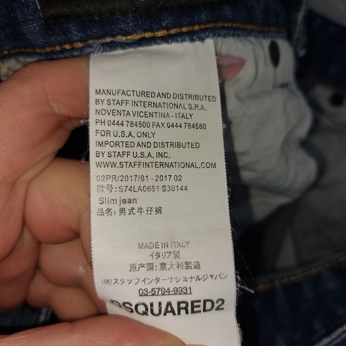 Blugi bărbați Dsquared2