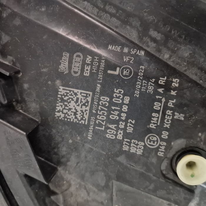 Audi Q4 E-tron matrix  2023 ляв фар