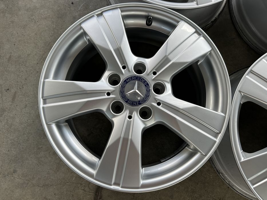 4бр. ОТЛИЧНИ 16” ОРИГИНАЛНИ Джанти 5x112 за *MERCEDES-BENZ* 6Jx16H2, ET46
