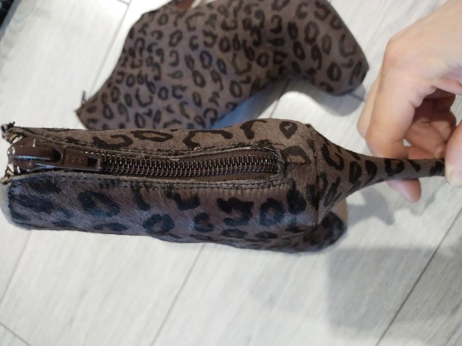 Кожаные полусапожки