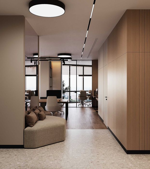 Панорамный офис 118 м² в Piramit Tower — 16 этаж, угловой (55)