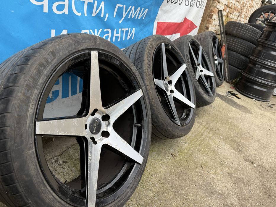 20 5х112 джанти с летни гуми спорт пакет vossen