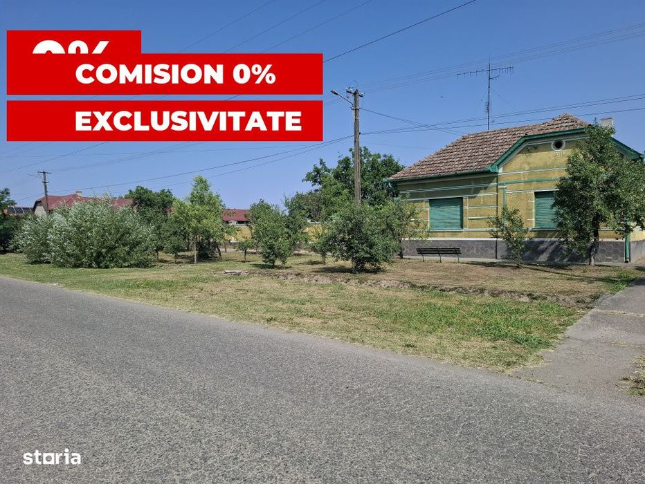 CASĂ MARE in Nadlac cu teren generos 2095mp